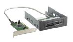 HP 16-In-1 media card reader – With PCI controller card, pass through USB 2.0 port