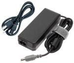 Ultra slim AC adapter for OmniBooks – Input voltage 100-240VAC, 47-63Hz, 100-200VA, 1.5 amps – Output voltage 19VDC, 3.30 amps, 60 watts – Includes 2-wire AC power cord with C7 connector
